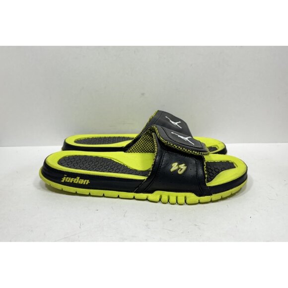 Nike Jordan Hydro 2 Premier Men's Size 11 Slide Black Venom Green 456524-033 - Picture 1 of 7